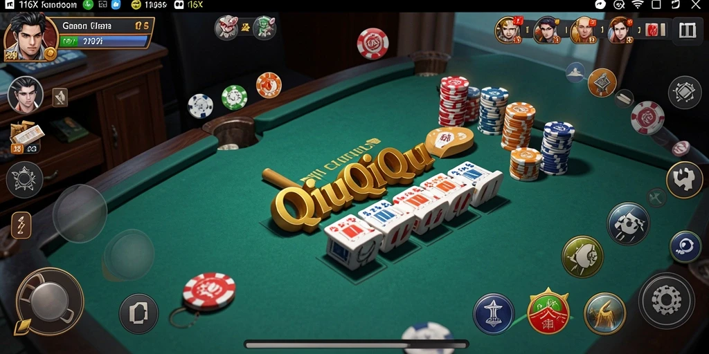 Gameplay menarik dari 116X yang menampilkan aksi QiuQiu.