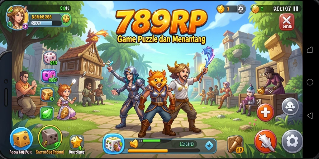 Gameplay menantang dan menyenangkan dari 789RP ditampilkan dengan jelas.