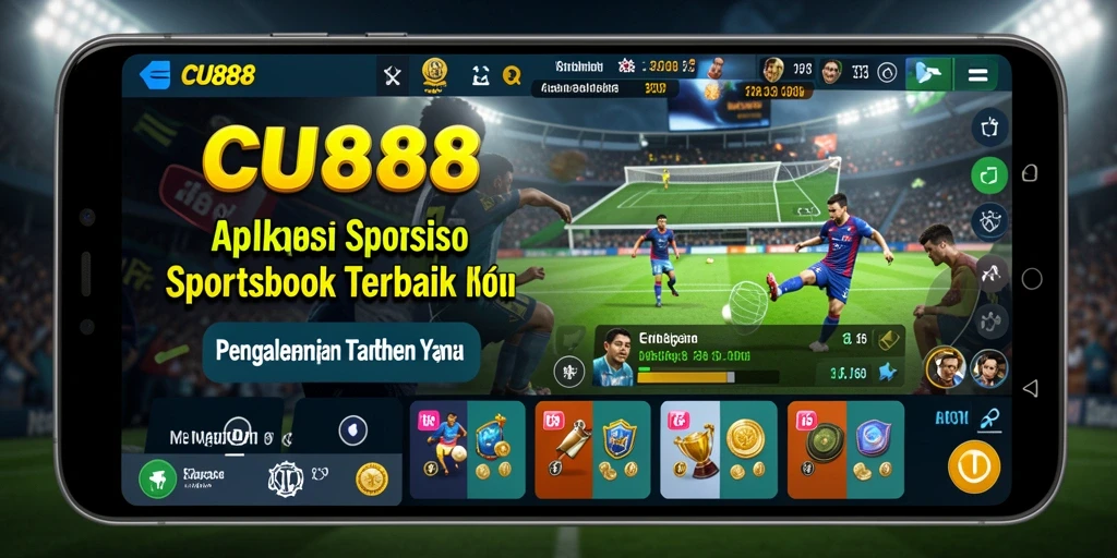 Tampilan gameplay menarik dari aplikasi sportsbook CU888.