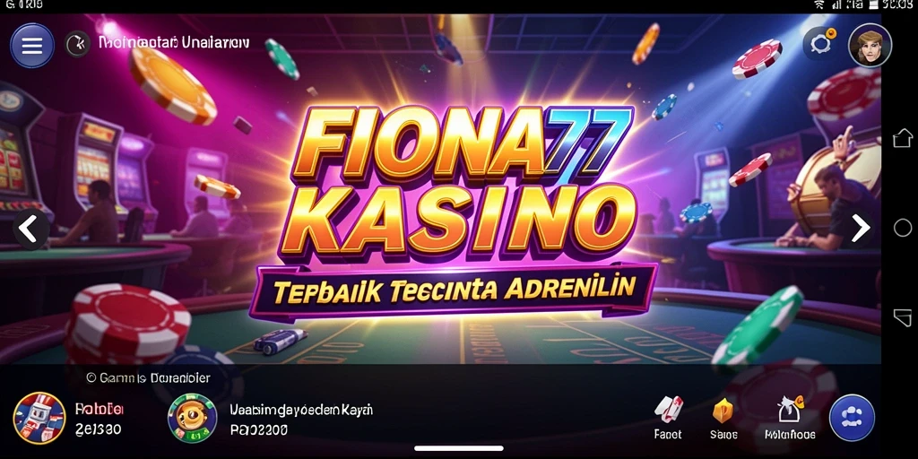 Tampilan menarik dari gameplay <strong>FIONA77</strong> dengan berbagai pilihan permainan Kasino.