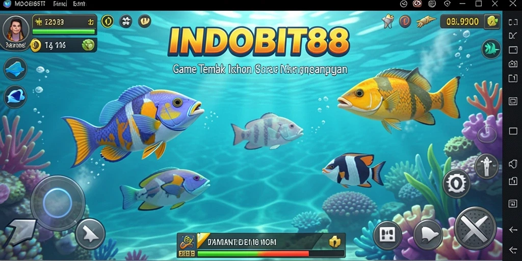 Gameplay seru Tembak Ikan dengan grafis menawan.