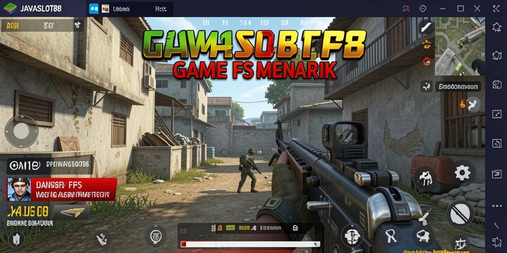 Tampilan gameplay intens di <strong>JAVASLOT88</strong> dengan aksi menembak yang menegangkan.