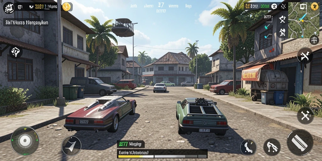 Tampilan gameplay JET77 yang menakjubkan dan interaktif.