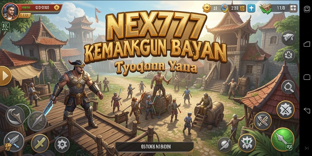 Tampilan gameplay menarik NEX777 yang penuh strategi Tycoon.