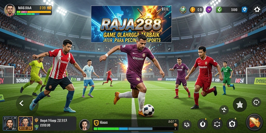 Tampilan gameplay seru di RAJA288 dengan berbagai cabang olahraga.
