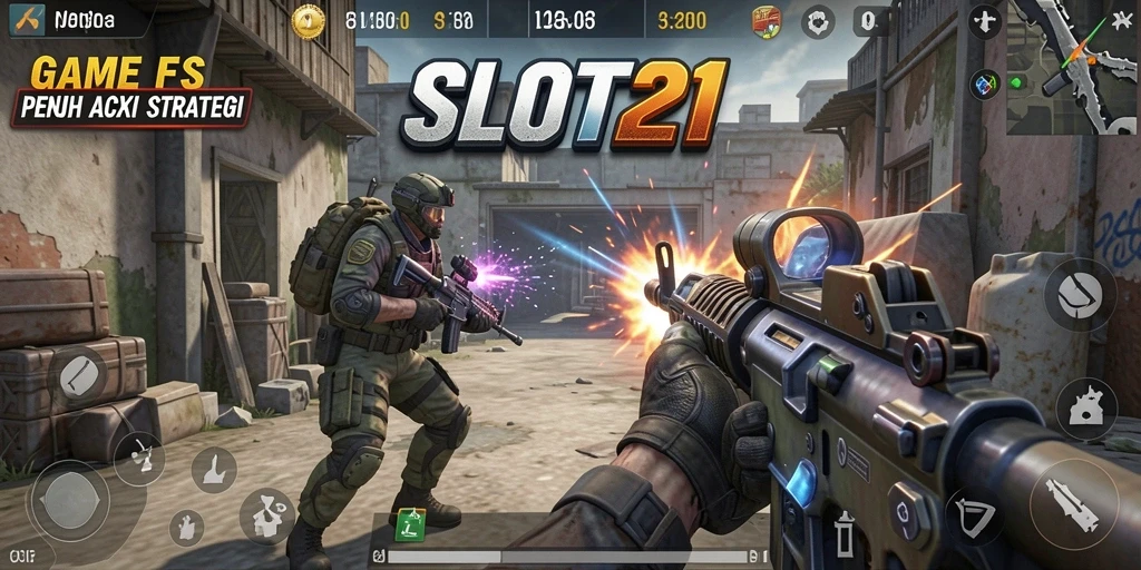 Tangkapan layar dari gameplay menegangkan di SLOT21 dengan aksi yang mendebarkan.